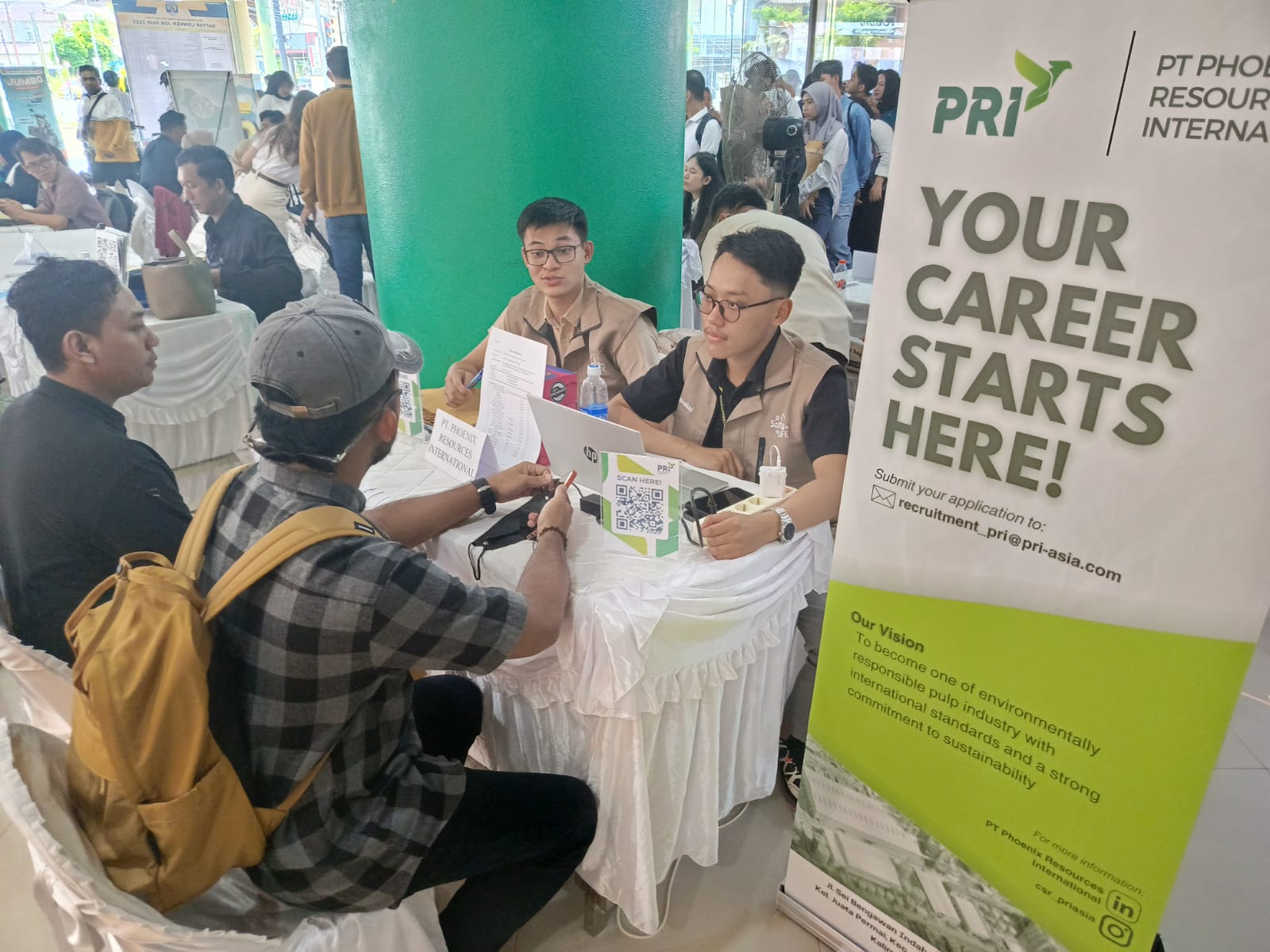 PRI Attracts Hundreds of Job Seekers at 2025 Job Fair